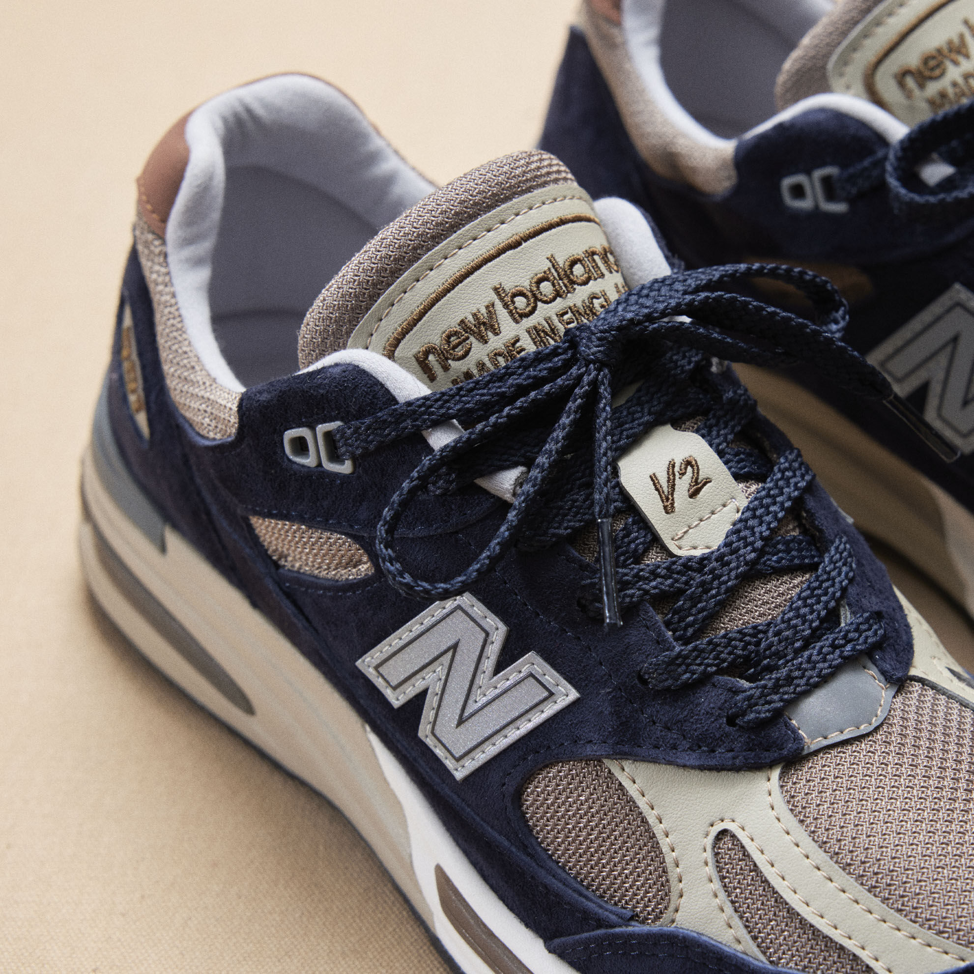 試着のみ　New Balance Made in UK 991 v2 25㎝ Unisex Made in UK 991v2 Shoes - New Balance